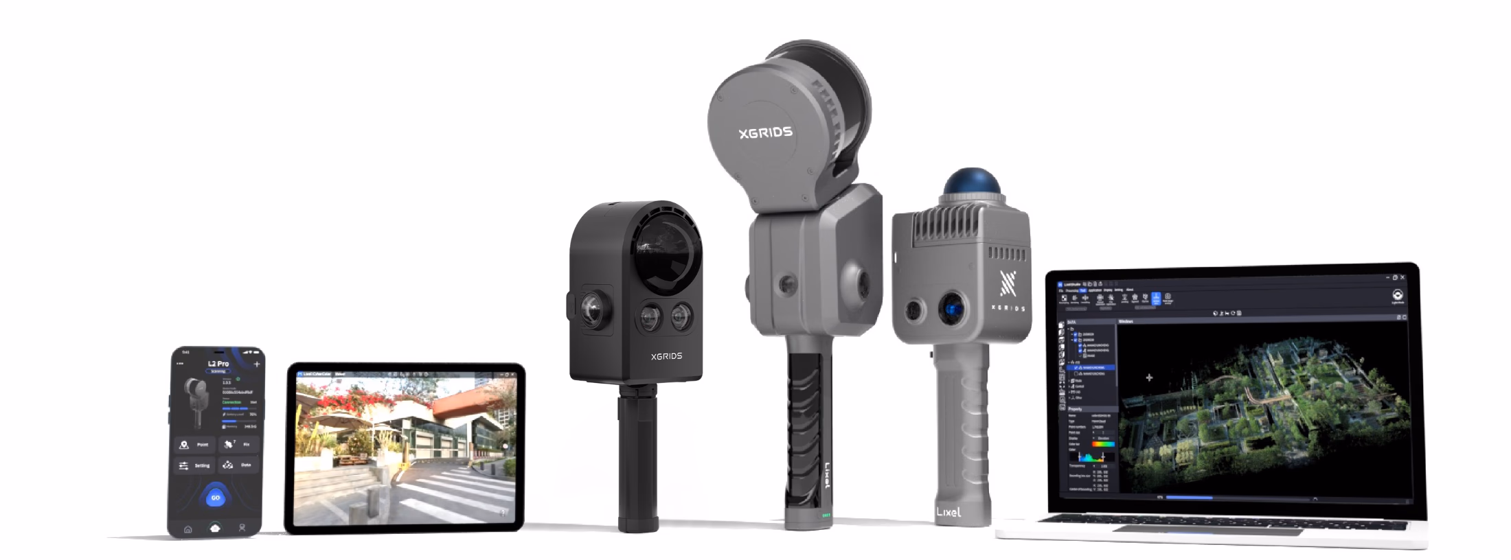 Xgrids Lixel handheld LiDAR scanner for fast reality capture and digital twins