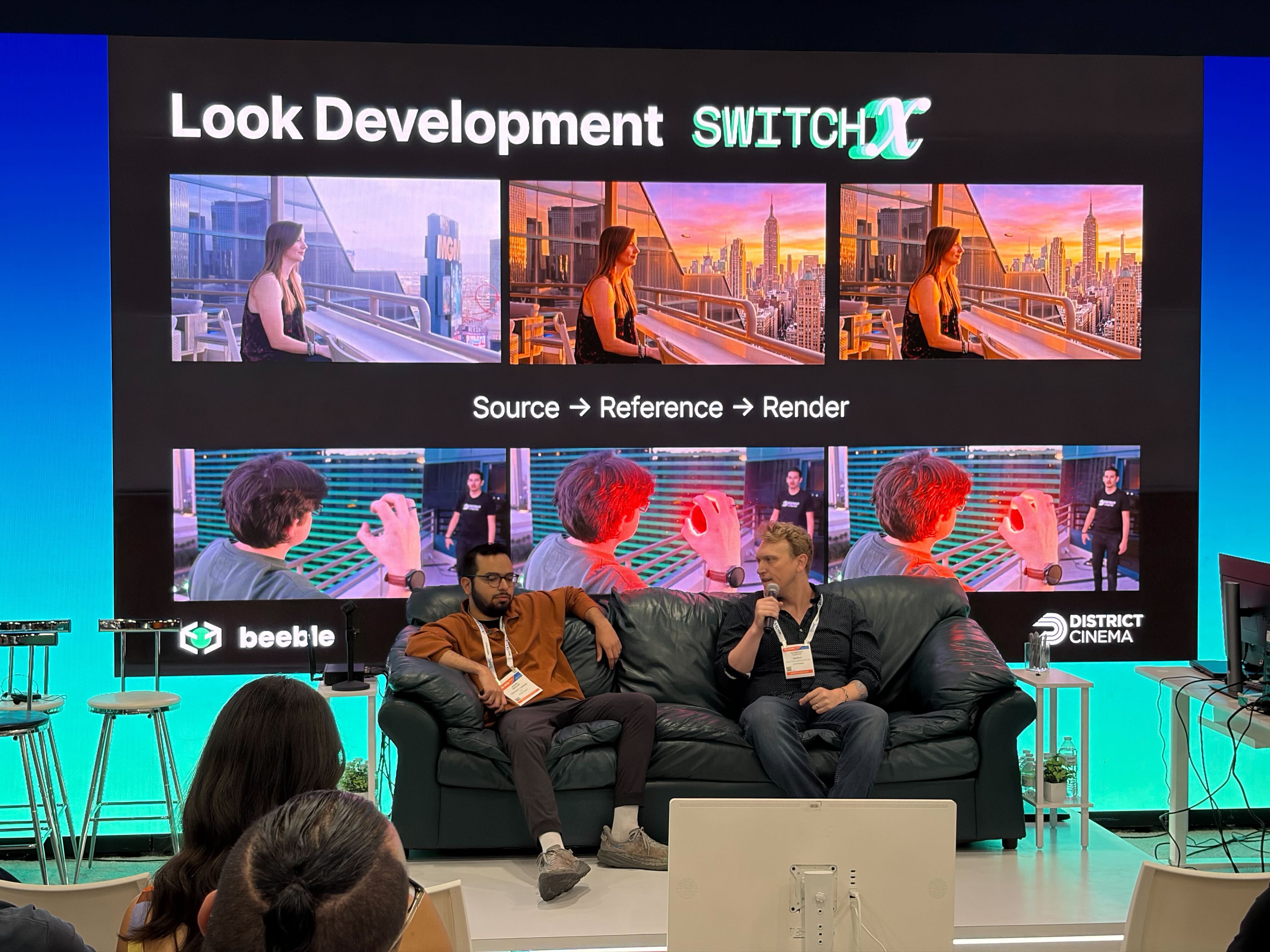 NAB 2026 booth and demos with the Corridor Crew and District Cinema